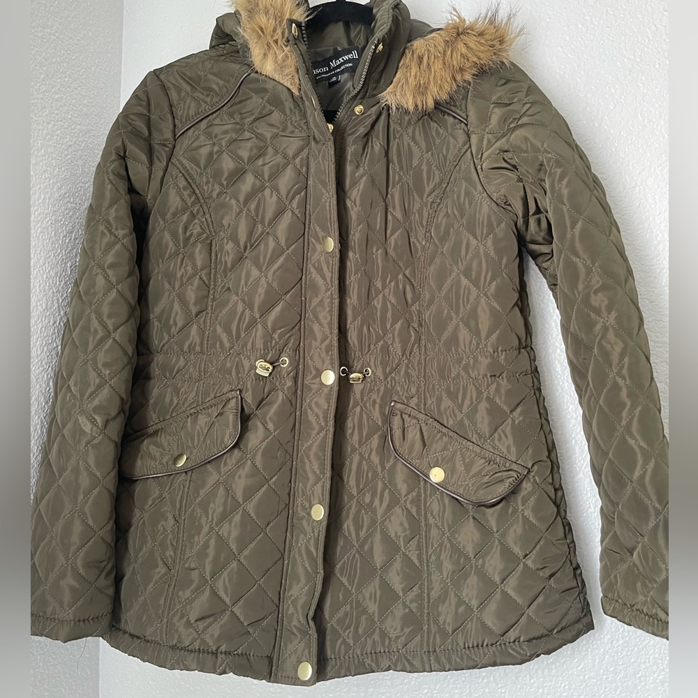 Jason Maxwell Olive Green women’s jacket